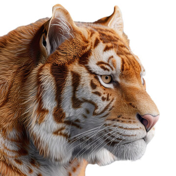 liger isolated on transparent background, png
