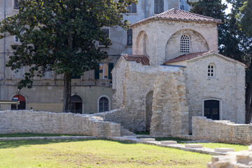 Chapel of Santa Maria del Canneto remains of Church of Santa Maria Formosa, Pula, Croatia, Istria