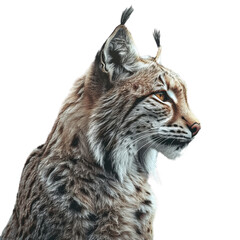 Obraz premium lynx isolated on transparent background, png