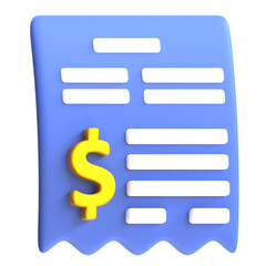 3D Document of Money for Financial Technology