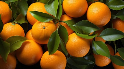Generative AI Lush Orange Texture