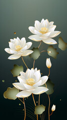 Colorful butterfly beauty plant water hibiscus red tropical frangipani spa stones Beautiful pink water lily flower made rose water splashed light emanating floating macro Photography Generative Ai