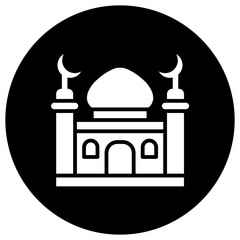 Minaret Vector Icon Design Illustration