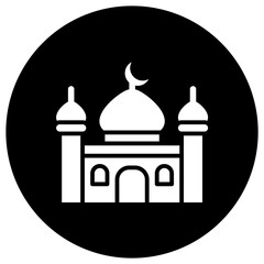 Mosque Vector Icon Design Illustration
