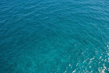 Obraz premium Blue sea water texture