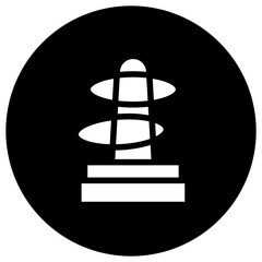 Ring Vector Icon Design Illustration