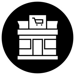 Store Vector Icon Design Illustration