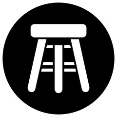 Bar Stool Vector Icon Design Illustration