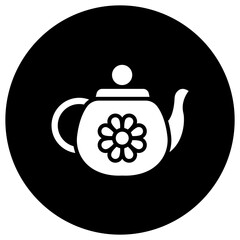 Teapot Vector Icon Design Illustration