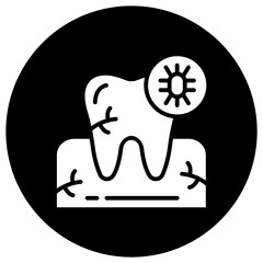 Infection Vector Icon Design Illustration