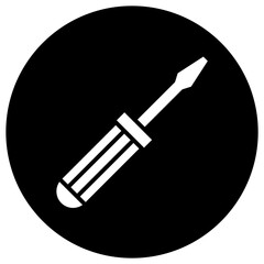 Screwdriver Vector Icon Design Illustration