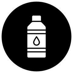 Water Bottle Vector Icon Design Illustration