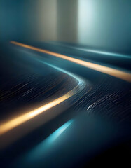 Abstract Chaotic Color Mixing, digital painting, contemporary sharp lines, contrasting colors.