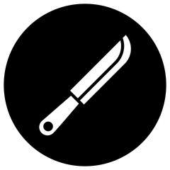 Knife Vector Icon Design Illustration
