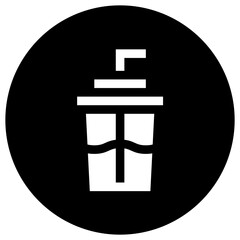 Soft Drink Vector Icon Design Illustration