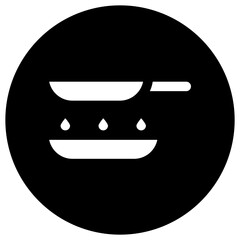 Obraz premium Food pan Vector Icon Design Illustration