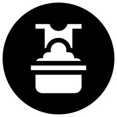 Washing clothes Vector Icon Design Illustration