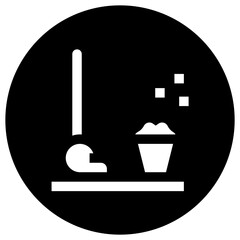 Floor cleaner Vector Icon Design Illustration
