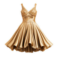 Obraz premium Beautiful dress isolated on white