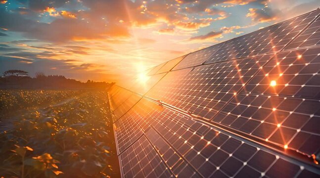 a solar panel

