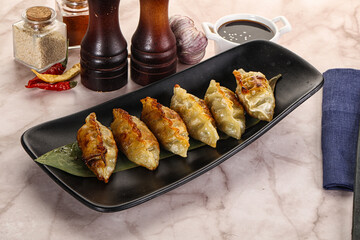 Fried Japanese stuffed dumplings - Gyoza