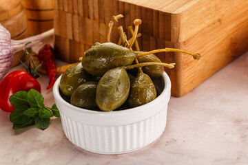 Marinated Caper Berries snack appetiser