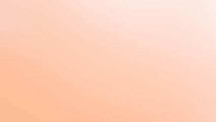 Abstract peach fuzz color vector banner. Blurred light fresh orange delicate gradient background. Pastel pink Liquid stains with free space banner. Vector gentle gradient backdrop - obrazy, fototapety, plakaty