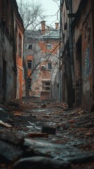 Abandoned City Where No People Lives
