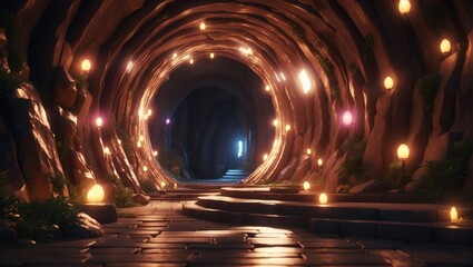 Illuminated Tunnel Lights