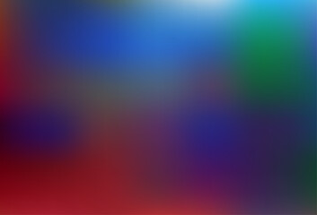 Dark Blue, Red vector modern bokeh pattern.