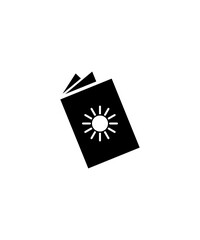 book icon, vector best flat icon.