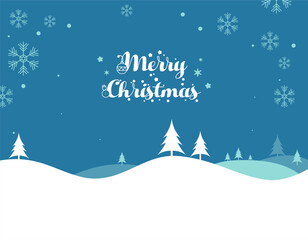 Merry Christmas greeting card background. Christmas card vector Illustration