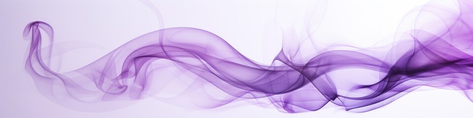 Abstract purple smoke on a light background. An atmosphere of mystery and magic. The texture of steam and smoke.