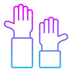 Raise Hand Icon