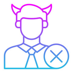 Obraz premium Fraud Icon