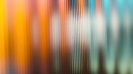 abstract art of colorful vertical lines with gradient blur for creative background use