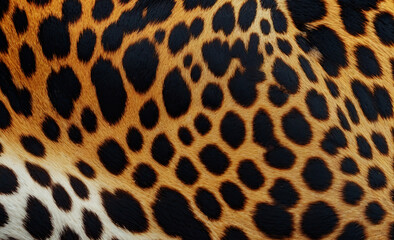  spotted Leopard fur texture. - 745668437
