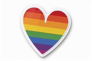 LGBTQ Sticker enlivening sticker design. Rainbow tranquil motive love generosity diversity Flag illustration. Colored lgbt parade lgbtq+ drag kings. Gender speech gender identity