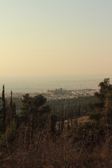 Thessaloniki's Coastal View: A Scene from the Hilltop