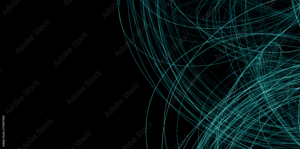 Poster abstract line vector on white background for decoration. acrylic abstract lines with wave swirl curv