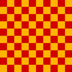 red and yellow checkered squares background