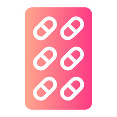 pill gradient icon