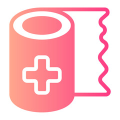 bandage gradient icon