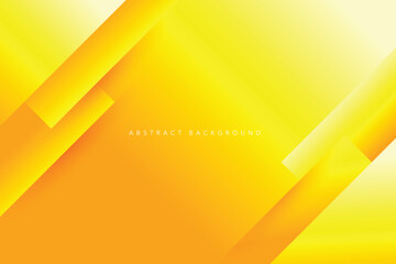 Abstract light and dark yellow color gradient background. Modern minimalistic vector and geometric design template