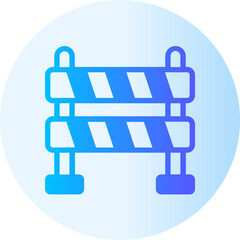 barrier gradient icon