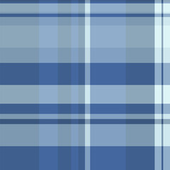 Quality texture vector fabric, fade pattern textile check. Punk seamless tartan background plaid in blue and pastel colors.