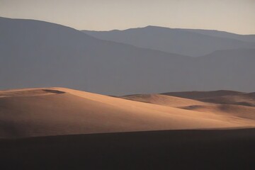 Desert Dunes at Dusk