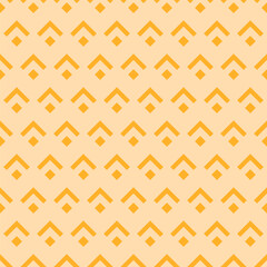 Beigen seamless pattern with geometric shapes