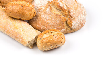 Composition with bread