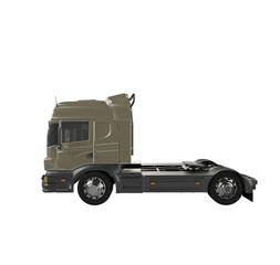 truck isolated on white